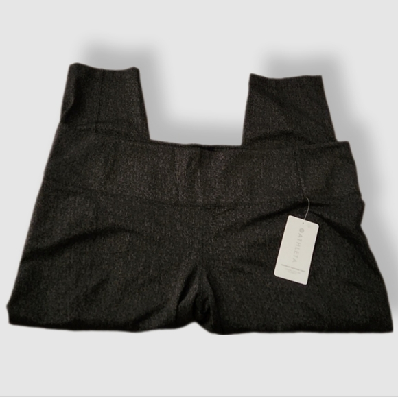 Athleta Delancy Textured Tight Black/Grayish Brown Texture Size 3X W-688 - Picture 6 of 15